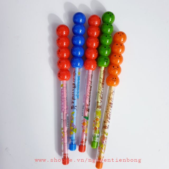 Bút chì khúc hình kẹo hồ lô