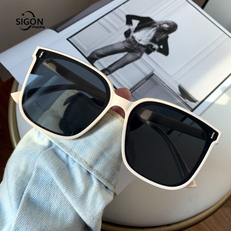 Kính Mát Gọng Tròn Chống Tia Cực Tím Thời Trang
