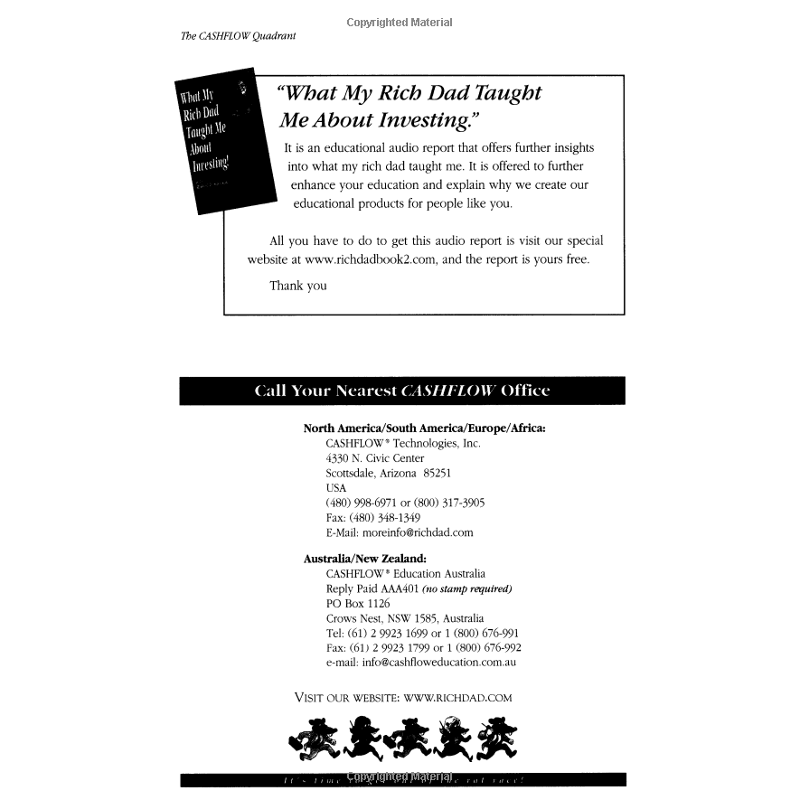 Sách - RICH DAD'S CASHFLOW QUADRANT (INTL)
