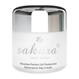 Kem dưỡng trắng da ban ngày - Sakura Absolute Perfect UV Protection Restorative Day Cream - 30g