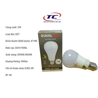 Bóng đèn led Bulb 3W Duhal