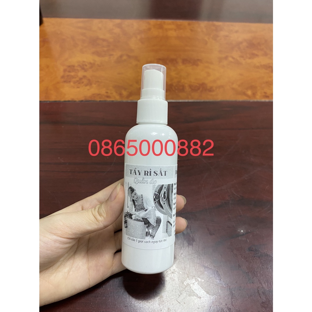 Tẩy rỉ sét quần áo siêu hiệu quả