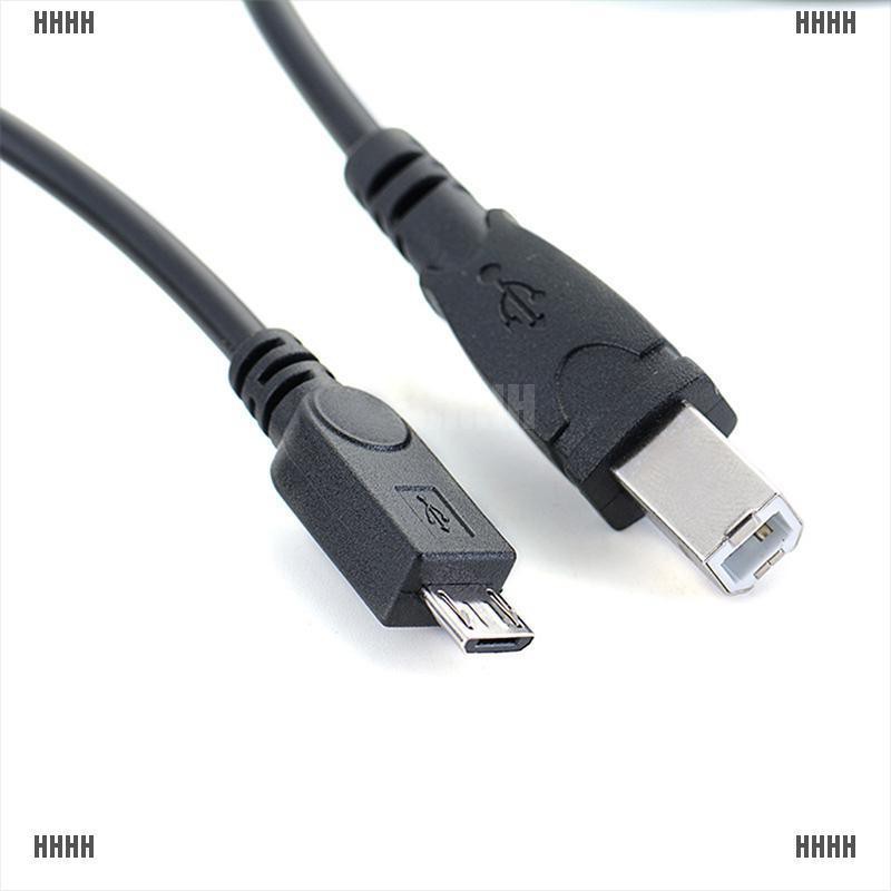 Dây Cáp OTG Chuyển Đổi Từ Đầu Cắm 3.2ft Micro USB Sang Cổng Cắm USB Type B Cho Điện Thoại / Máy Tính Bảng