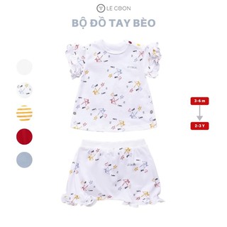 LECOON - Bộ đồ tay bèo bé gái