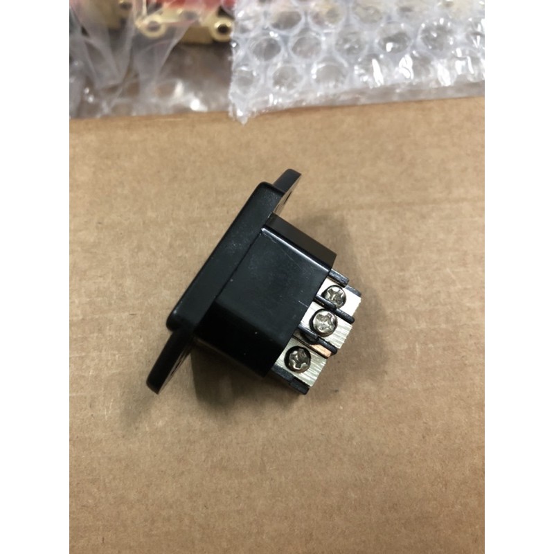 Ổ cắm nguồn Taiwan AC-3 chân dành cho Audio