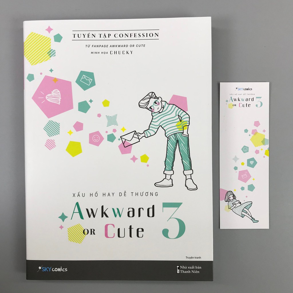 Sách - Xấu Hổ Hay Dễ Thương 3 - Awkward Or Cute (Kèm Bookmark) | BigBuy360 - bigbuy360.vn