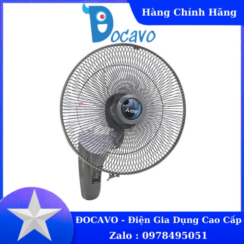 Quạt treo Mitsubishi W16-RV CY-GY xám đậm.Công nghệ nhật bản Đocavo xincosmetics