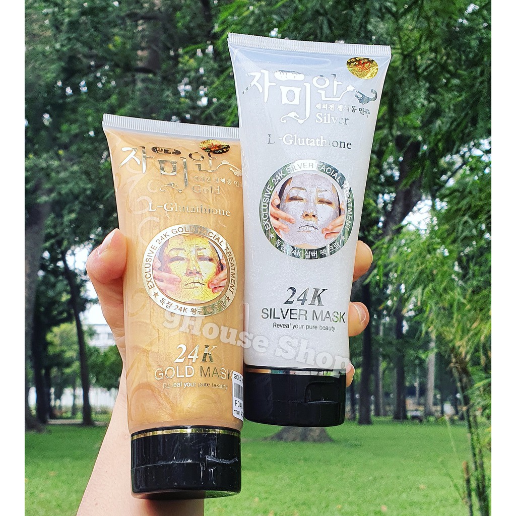 01 Tuýp Gel Lột Mặt Nạ 24K L-Glutathione Thái Lan 220ml