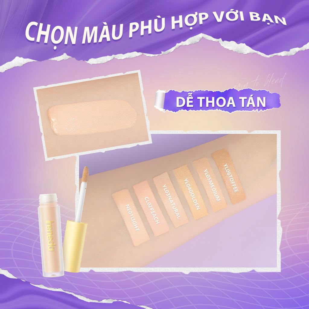Kem Che Khuyết Điểm Dạng Lỏng Độ Che Phủ Cao FOCALLURE 7 Màu Tùy Chọn