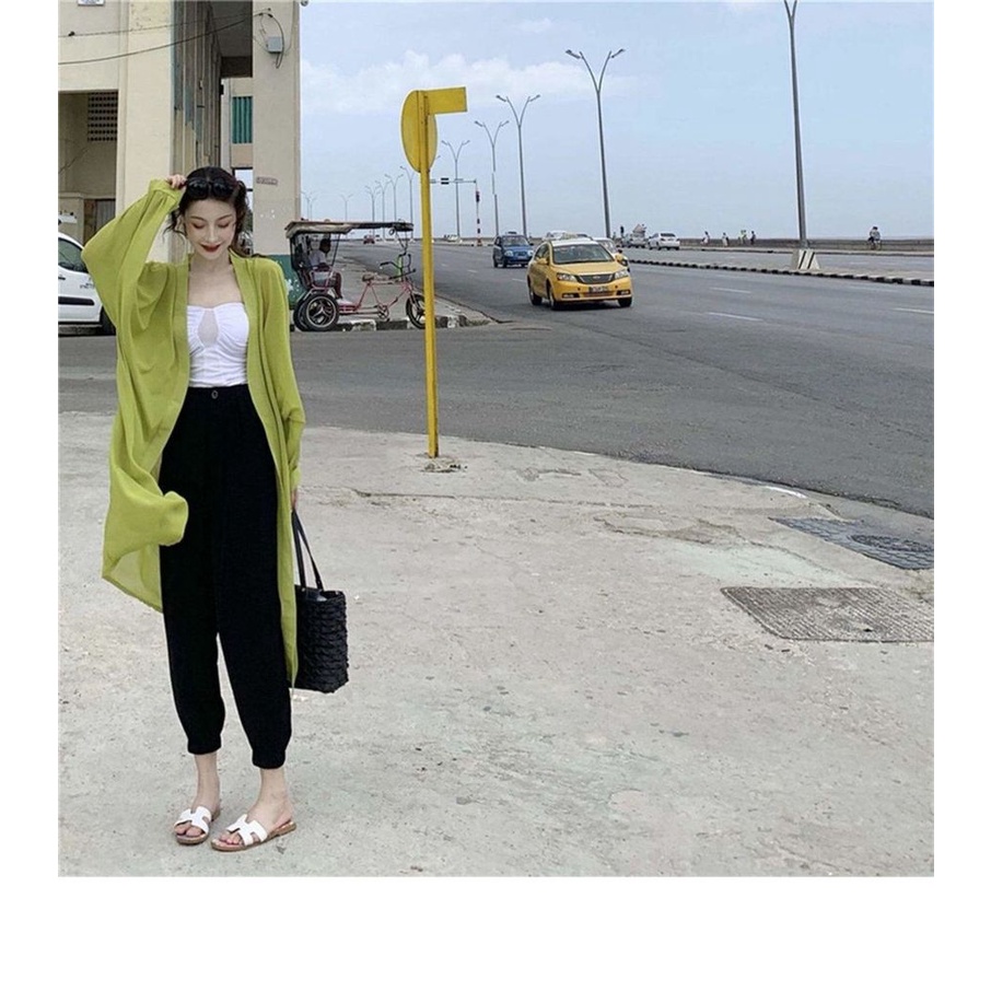 Áo Khoác Chống Nắng Thiết Kế Phong Cách Phương Tây Cho Nữ