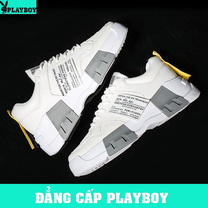 [GIÁ CỰC SỐC] Giày Sneaker Nam Cao Cấp Hàn Quốc 2019 - [PLAYBOY] (PL21)