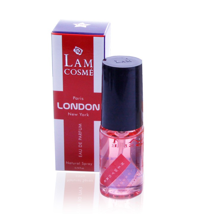 Bộ 3 chai nước hoa nam Lamcosmé For Him, Hương đặc trưng của CK, Polo & Lacoste (22ml / Chai)