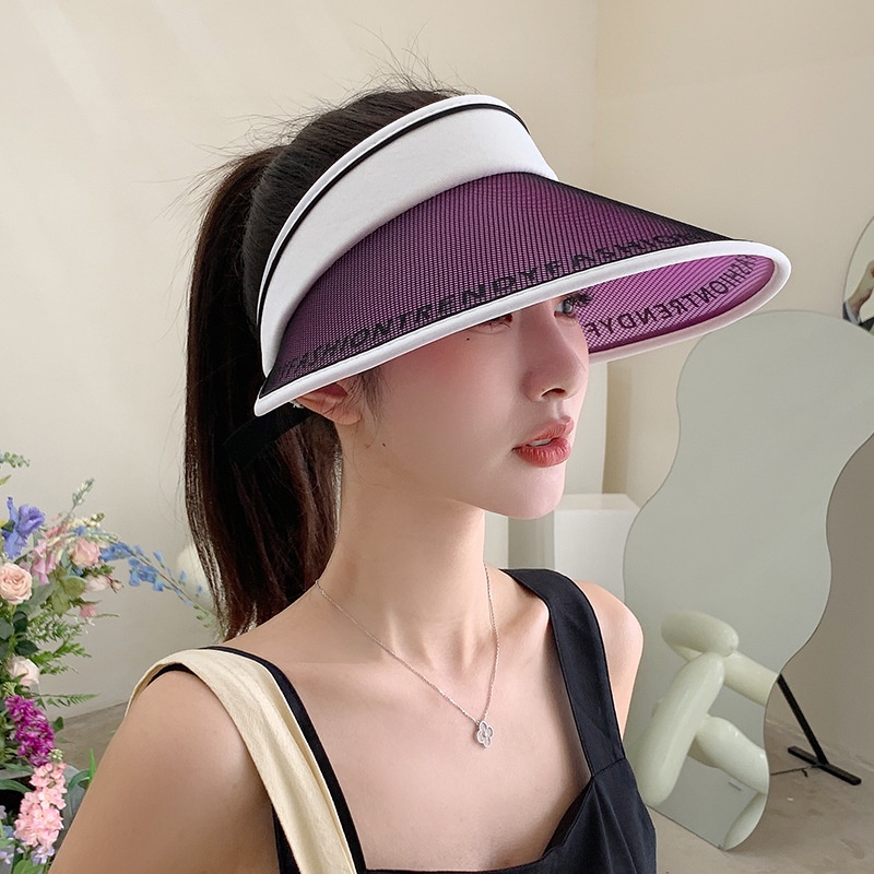Mũ Lưỡi Trai Chống Nắng Chống Tia UV Thời Trang Đi Biển Mùa Hè 2022 Phong Cách Mới Cho Nữ