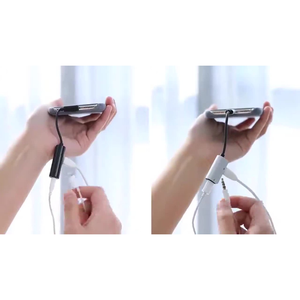 Jack Chuyển Đổi Âm Thanh CALL52-01 Từ Cổng Lightning Sang Cổng 3.5mm