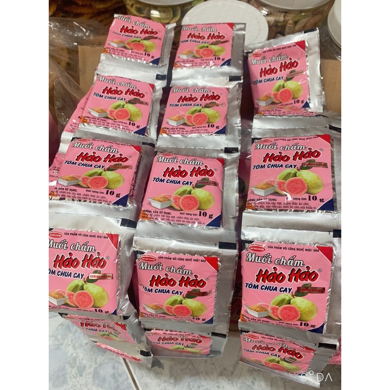 Muối chấm Hảo Hảo chính hãng tôm chua cay gói 10g