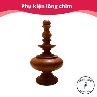 Nậm lồng chim chào mào.chất liệu gỗ hương