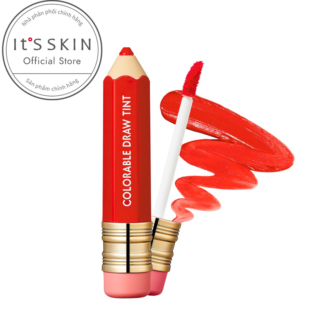 It's Skin_Cửa Hàng Chính Hãng Son Kem Colorable Draw Tint 02 Apple Squeeze (3.3gr)