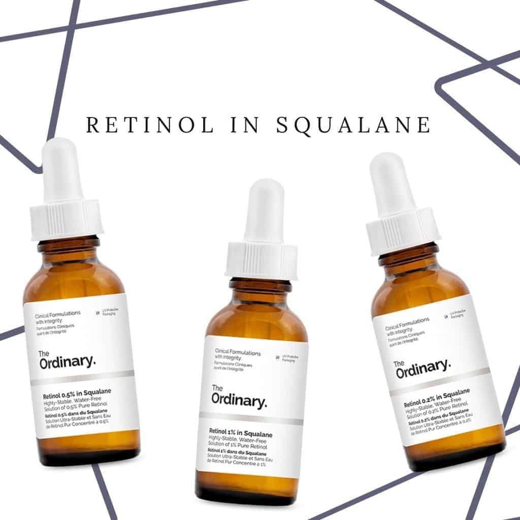 Tinh chất The Ordinary Retinol 0,2%, 0,5%, 1% In Squalane