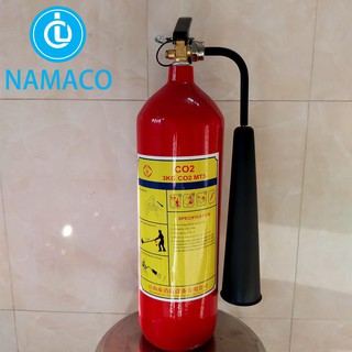 Bình PCCC, bình khí C02, bình khí 3kg, Bảo Hành 12 tháng, CÓ  NỘI QUY PCCC, CÓ  KỆ ĐỂ BÌNH PCCC