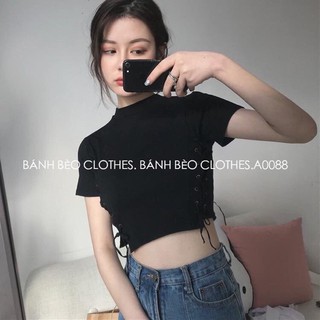 Áo CropTop Đan Dây 2 Bên ( Ảnh Thật Hình Cuối)