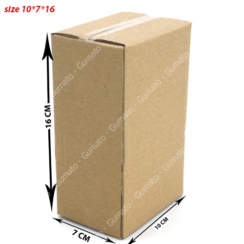 Hộp giấy P15 size 10x7x16 cm, thùng carton gói hàng Everest