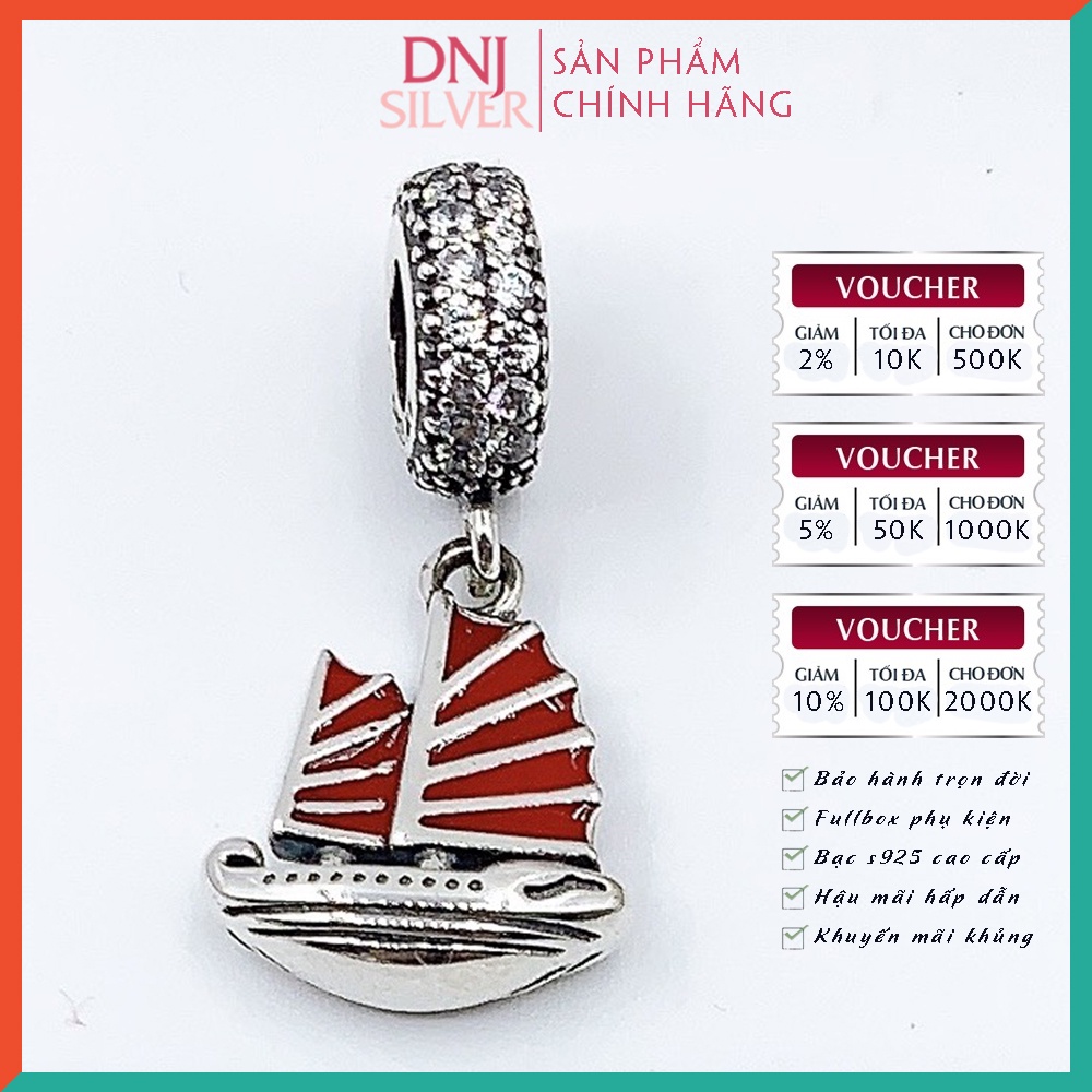 [Hàng cao cấp] Vòng tay bạc 925 cao cấp dành cho nữ - Chủ đề gia đình, tình yêu, sự nghiệp thuận lợi - DNB006