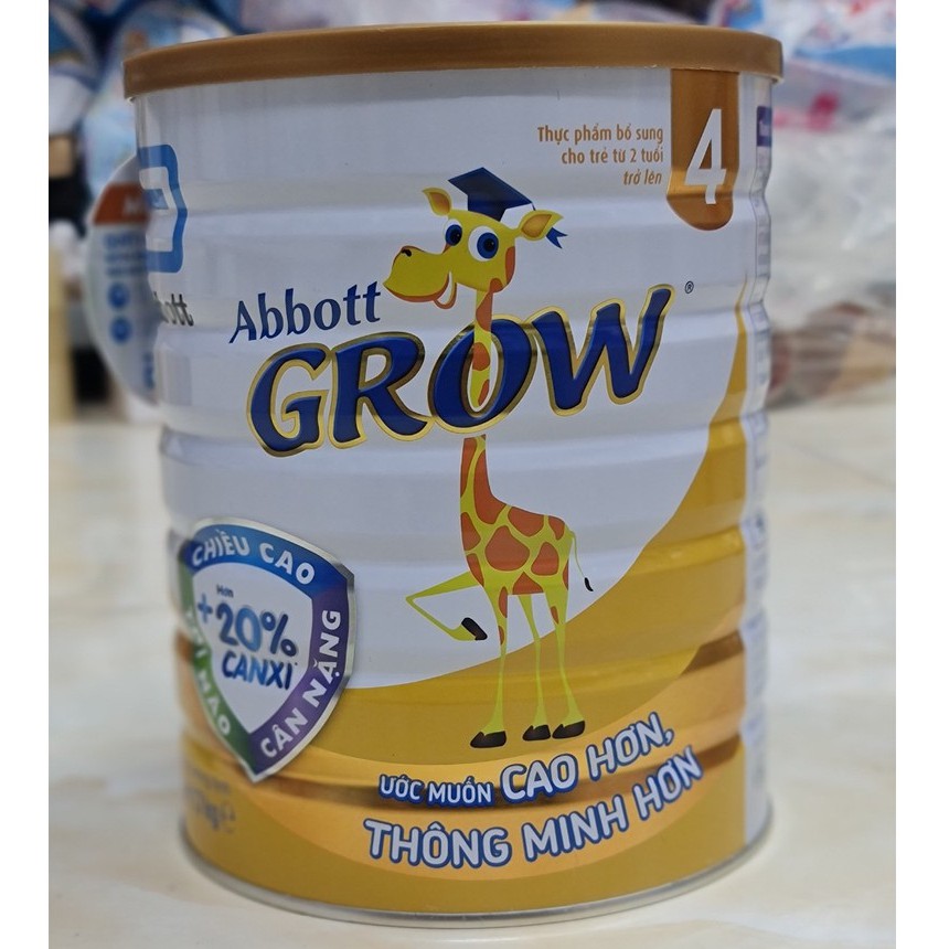 (mẫu mới) Sữa bột abbott grow số 4 trọng lượng 1.7kg