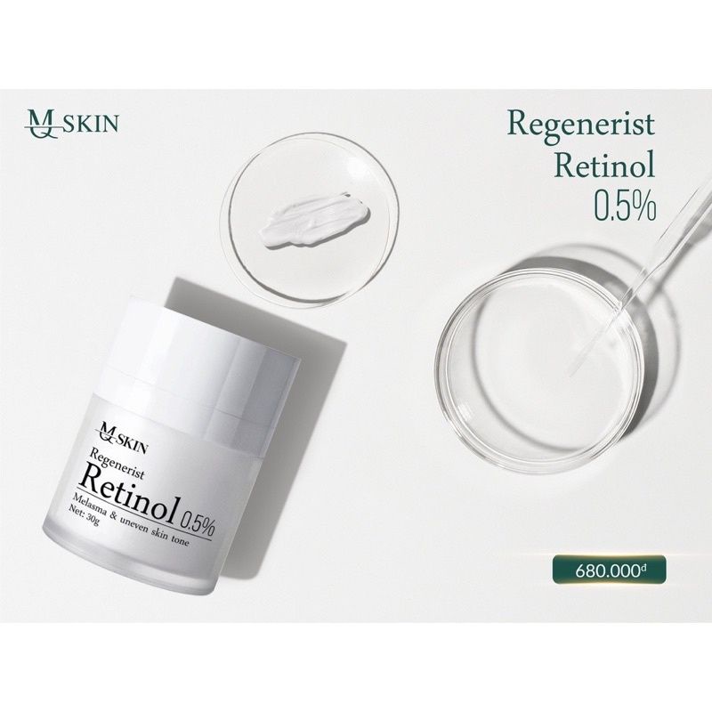 TINH CHẤT TRẺ HOÁ DA RETINOL MQ 0,5 CHÍNH HÃNG