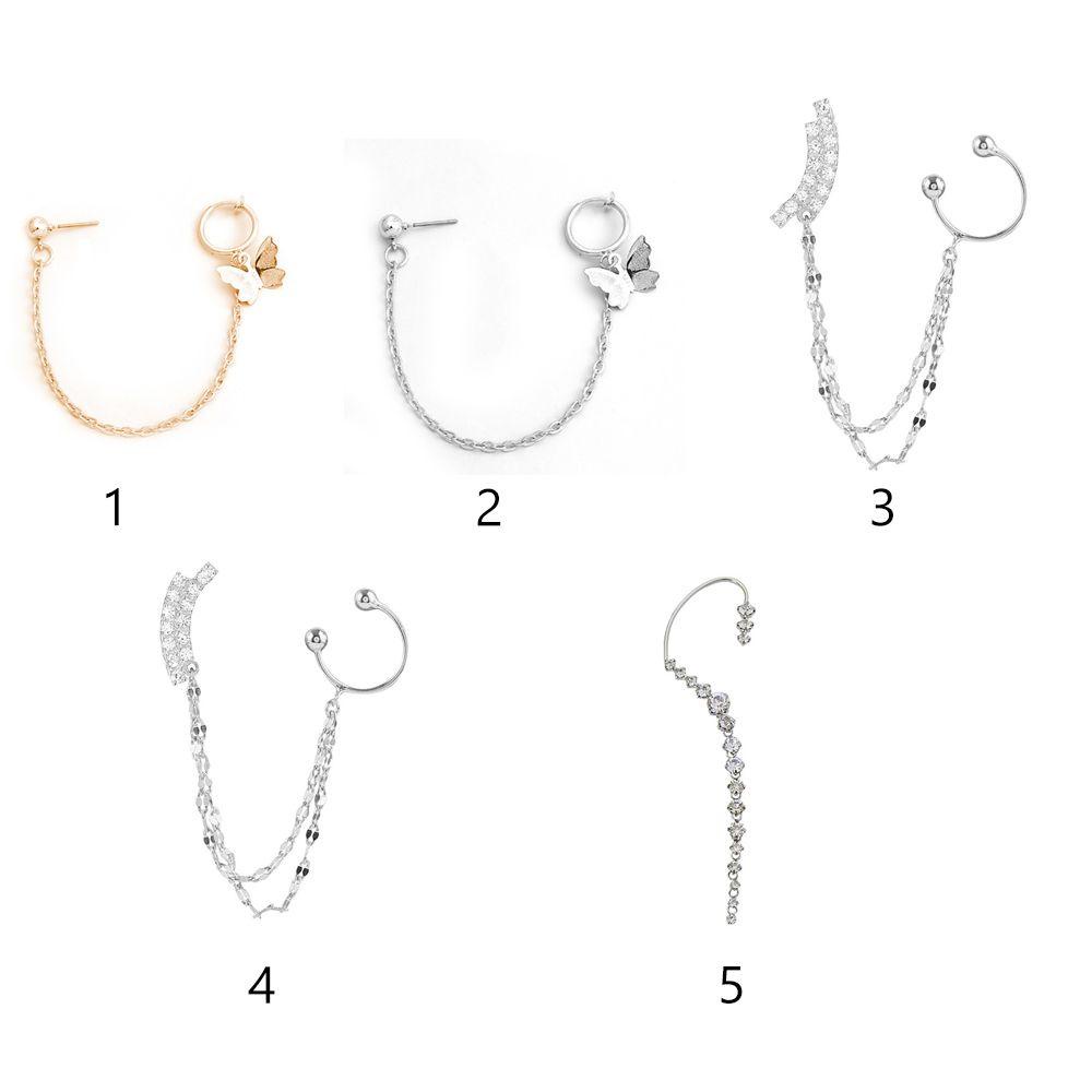 Khuyên Tai Dạng Chuỗi Tua Rua Dài Độc Đáo