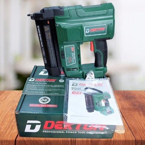 SÚNG BẮN ĐINH DÙNG PIN 21V  DEKTON D21-MBD01- HÀNG CHÍNH HÃNG
