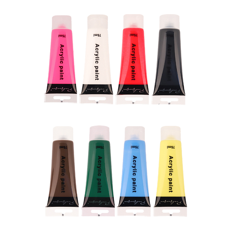 Ống Acrylic 75ml 12 Màu Vẽ Tranh