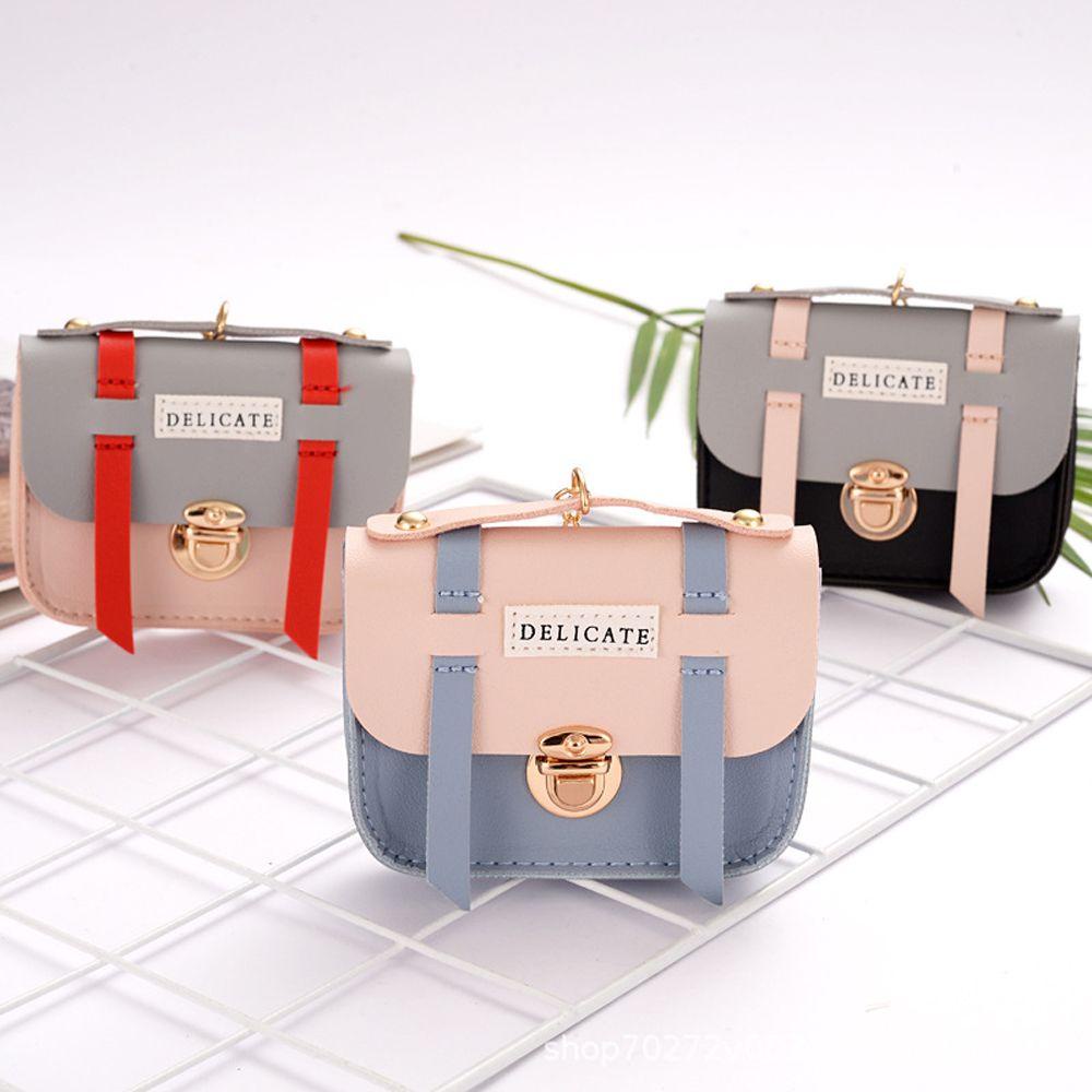 Ví Đựng Tiền Xu Mini Có Móc Khóa Họa Tiết Dễ Thương Cho Bé Gái
