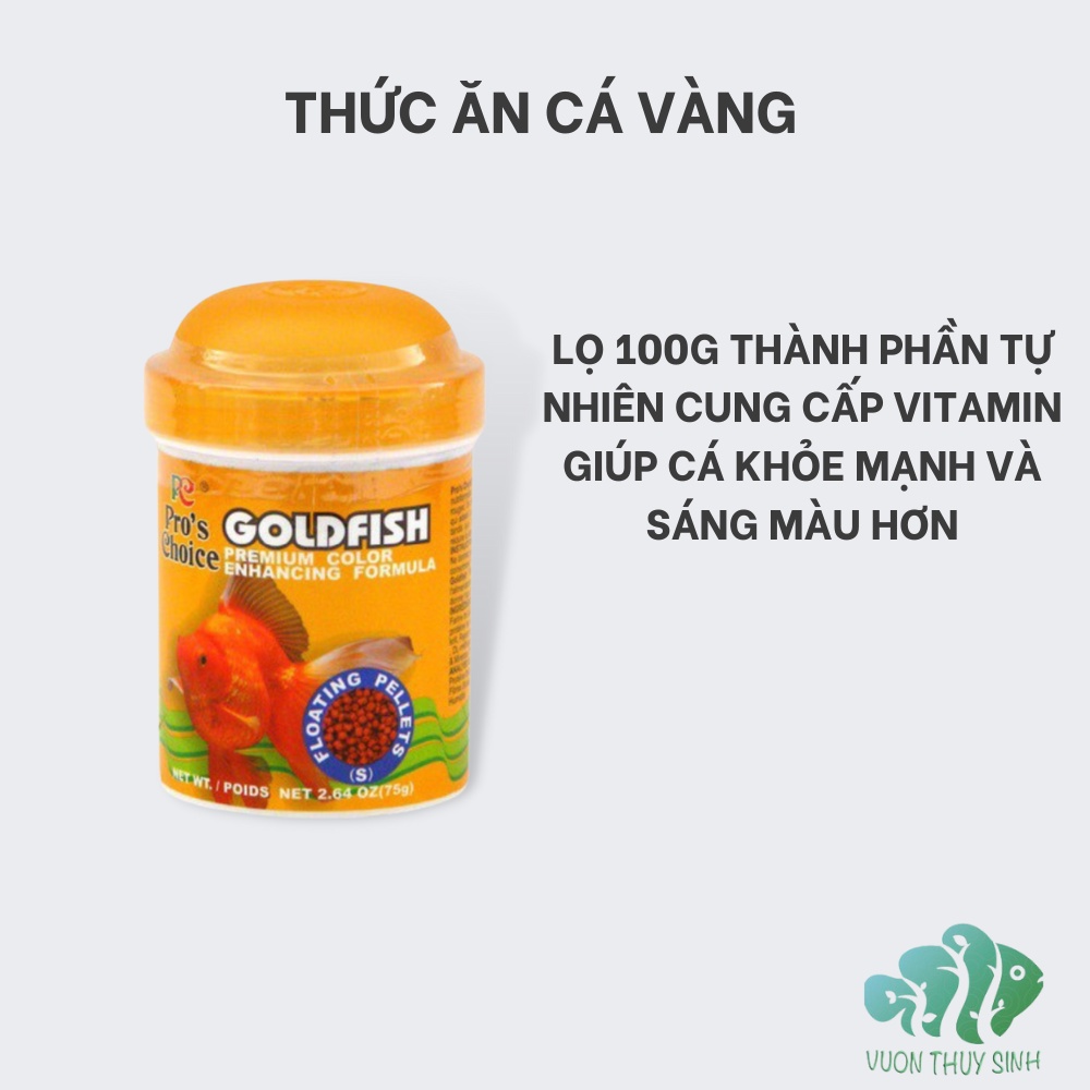 Goldfish Pro's choice - Thức ăn cho cá vàng