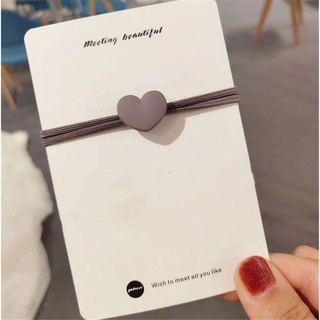 THANKSKY Dây Buộc Tóc Hình Trái Tim Mới