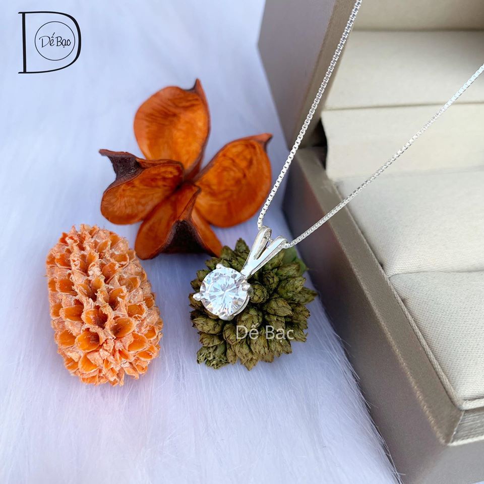 Dây chuyền nữ bạc 925 Tiny tai thỏ xinh xắn trẻ trung Dế Bạc - M3033