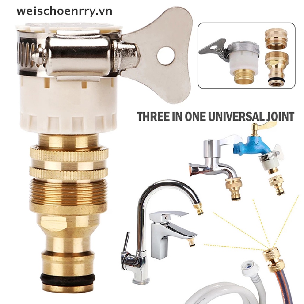 Đầu Nối Ống Nước 15mm-23mm Thông Dụng Cho Nhà Bếp