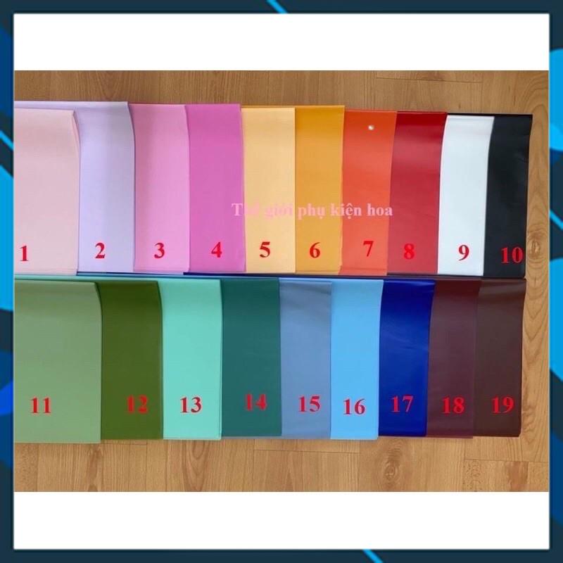 [5 Tờ] Giấy Mika Trơn, Giấy Gói Hoa Sang Chảnh 60*60 cm