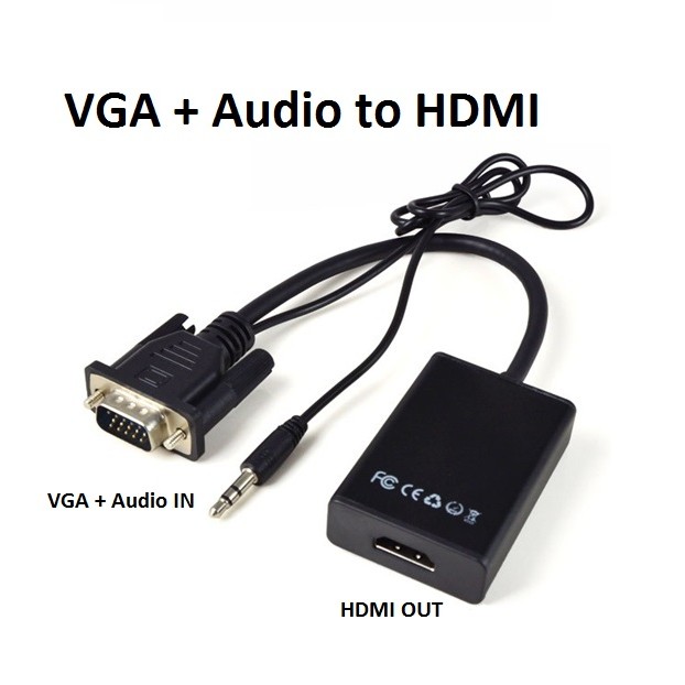 [ Shop Trợ Giá ]Cáp chuyển VGA+Audio Sang hdmi