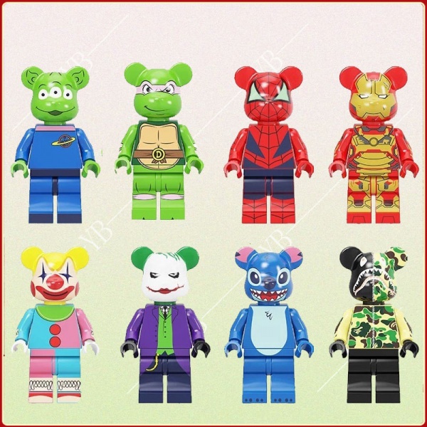 Mô Hình Lego Nhân Vật Người Nhện Marvel