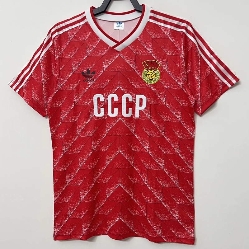 Áo Thun Bóng Đá Ngắn Tay Số 88-89 Soviet