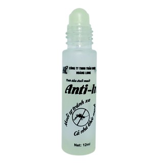 Combo 3 Chai lăn đuổi muỗi Anti-In 12ml
