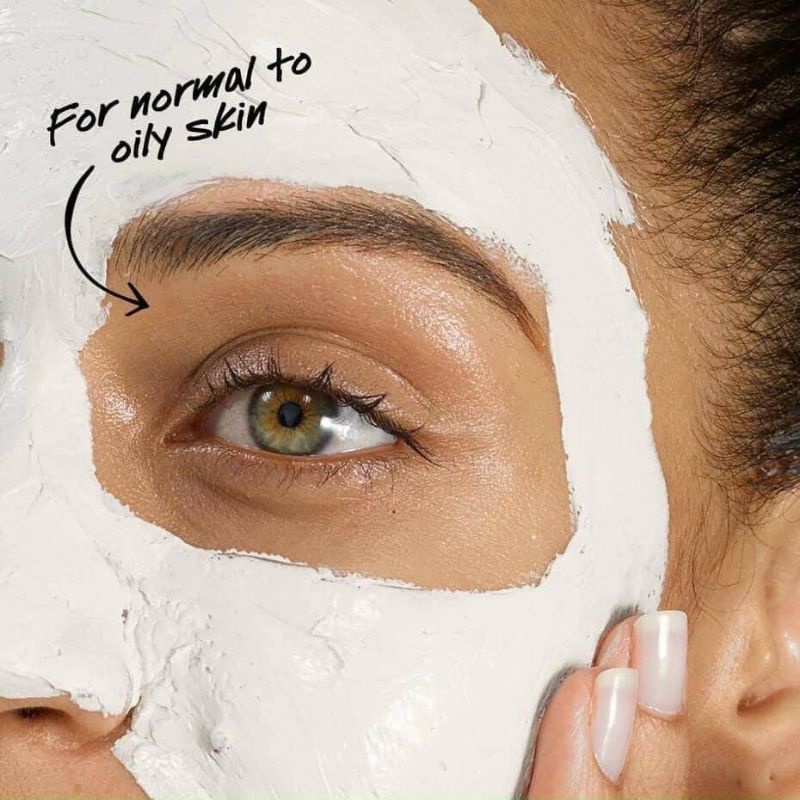 Mặt nạ đất sét Kiehls Rare Earth Deep Pore Cleansing Masque hũ mini size 14ml và gói sample 5ml cân bằng dầu thừa
