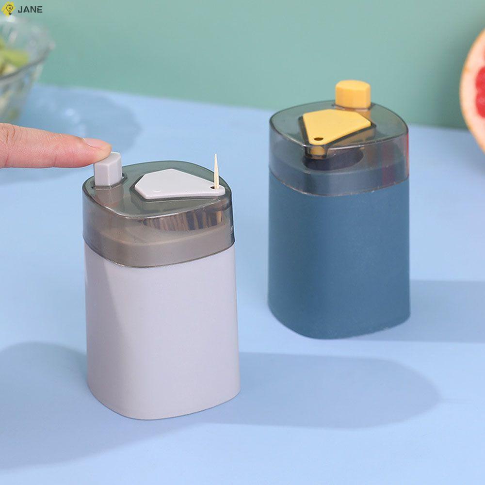 Hộp đựng tăm xỉa răng dạng ấn tự động tiện dụng
