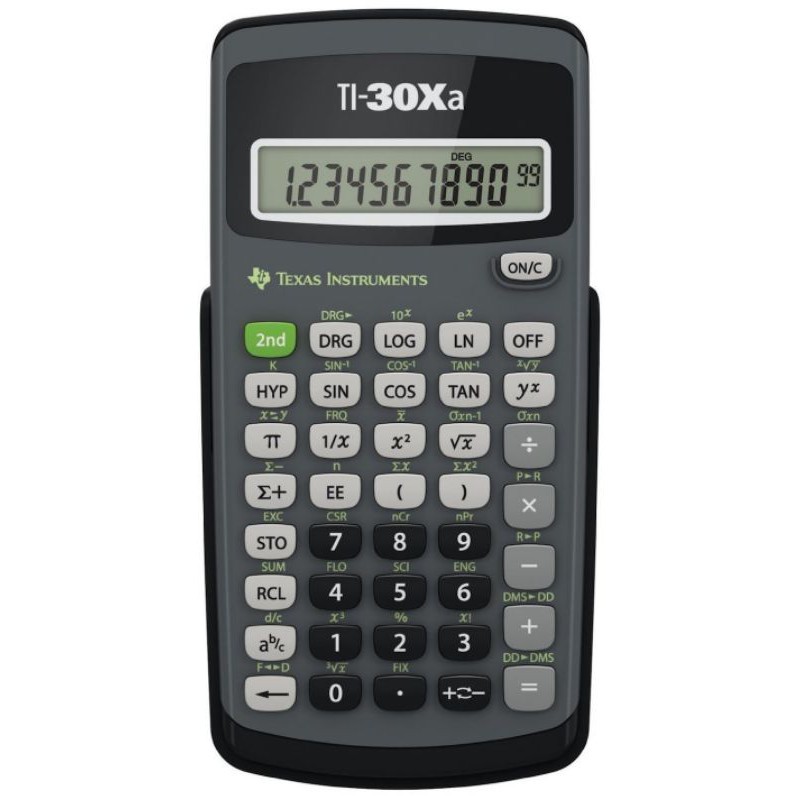 TI-30XA, MÁY TÍNH KHOA HỌC HỌC SINH TI-30XA SCIENTIFIC CALCULATOR