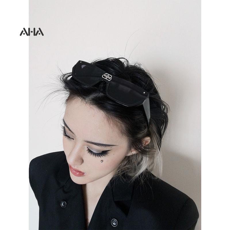Kính mát AHA official phong cách đường phố Âu Mỹ thời trang dành cho nữ