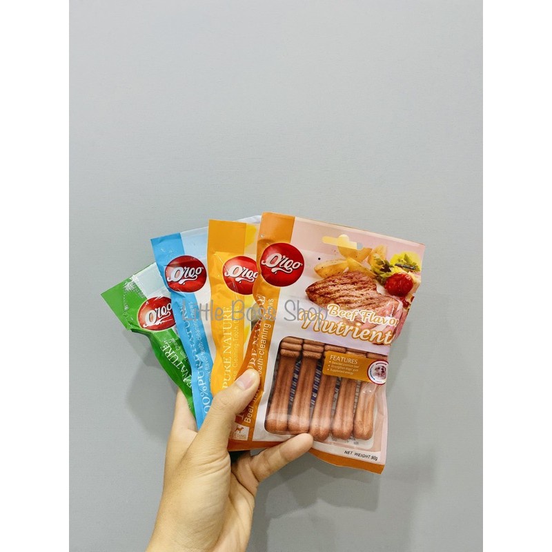 Xương canxi gặm sạch răng thơm miệng date xa dành cho thú cưng