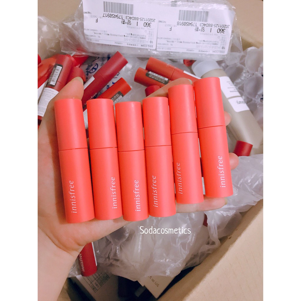 SON INNISFREE VIVID COTTON INK | Thế Giới Skin Care