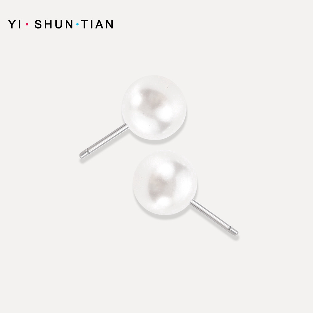 Khuyên tai đính ngọc trai phong cách Hàn Quốc sang trọng