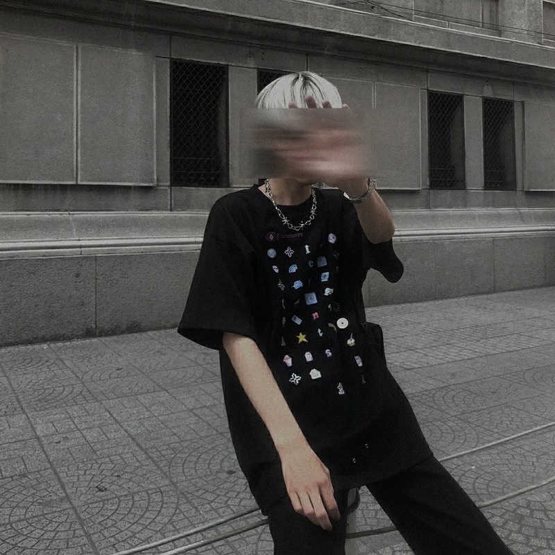 Áo thun Tee Levents internetlove pixel nam nữ full tag chất cotton