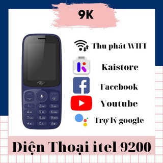 Điện thoại itel it9200 4G, xem youtube, luớt Facebook, thu phát wifi, trợ lý ảo google, tìm kiếm giọng nói, google map..